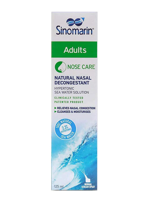 

Sinomarin Adult Nasal Spray, 125ml