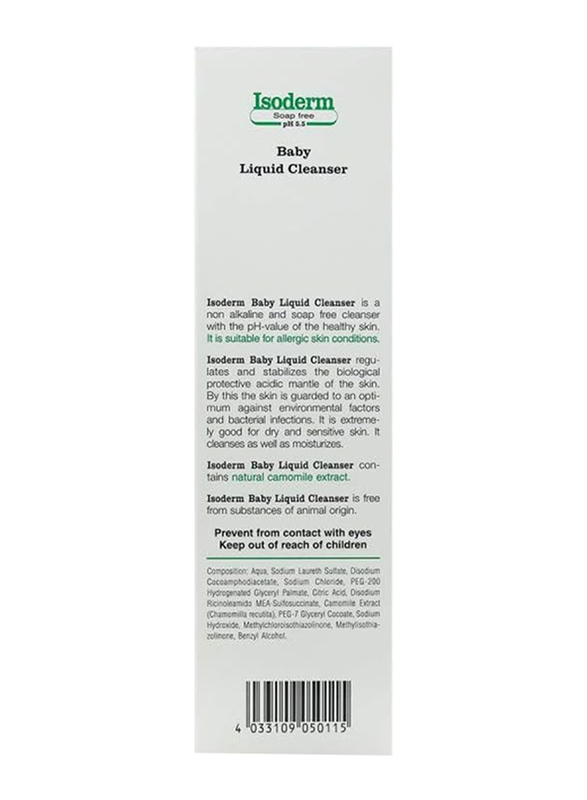 ISODERM 250ml Baby Liquid Cleanser