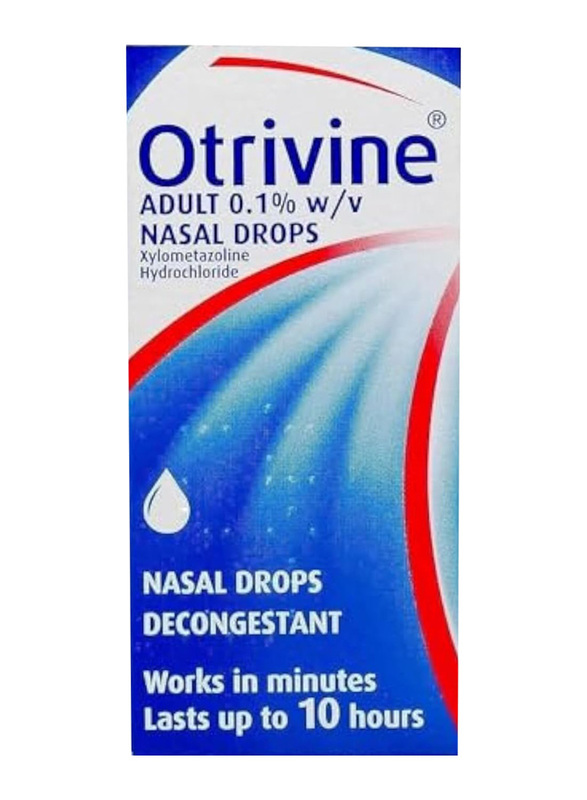 Otrivin 0.1 Nasal Drops, 10ml