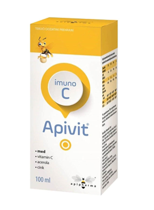 

Apipharma Apivit Imuno C Syrup, 100ml