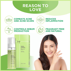 N+ Professional Sebum Control Face Wash, 100ml