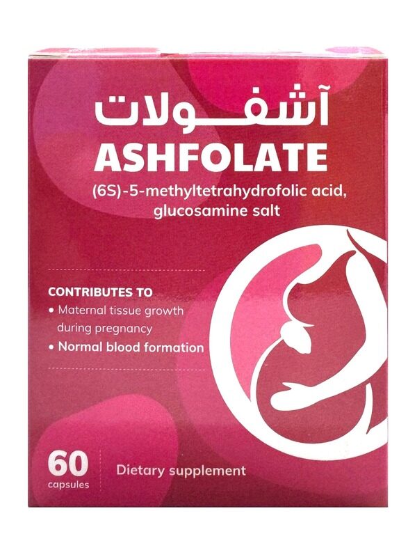 

Ashfolate ASHFOLATE 60 Capsules