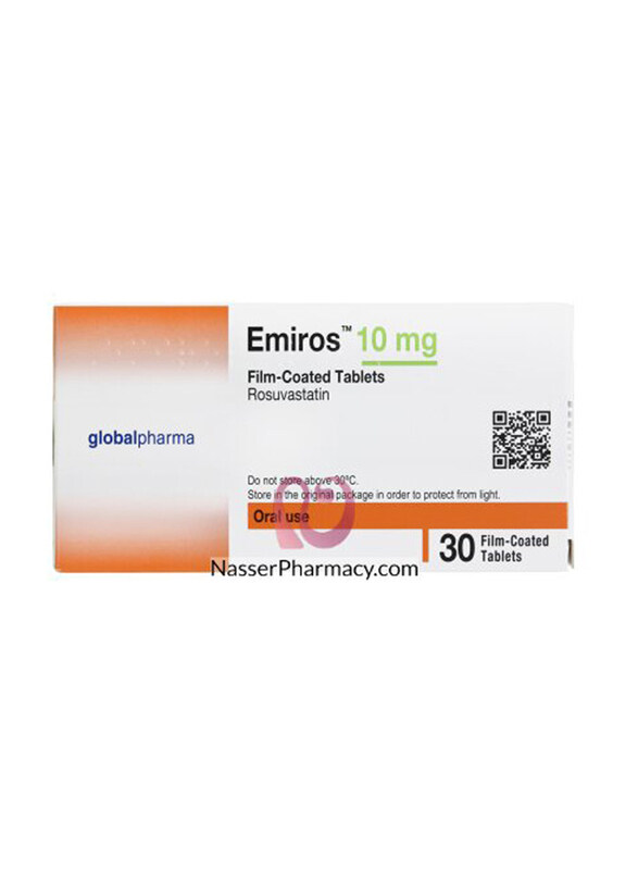 

Global Pharma Emiros, 10mg, 30 Tablets