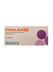 Annora Pharma Pralan Tablets, 40mg, 30 Tablets