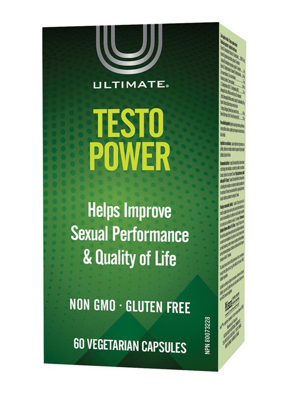 

Ultimate Testo Power Veg Capsules, 60 Capsules