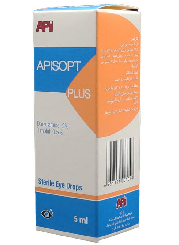 

API Apisopt Plus Eye Drops 5 Ml