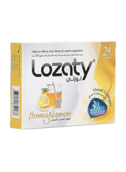 Lozaty Lozenges Honey & Lemon, 24 Lozenges