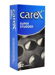 Carex Super Studded Condom, 12 Pieces