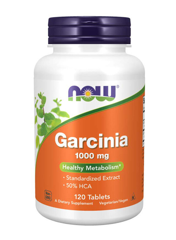 

Now Folic Garcinia 1000mg Tablets, 120 Tablets