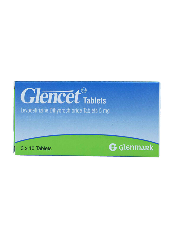 

Glenmark Glencet, 5mg, 30 Tablets