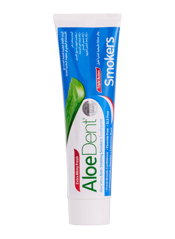 

Aloe Dent Toothpaste Smokers, 100ml