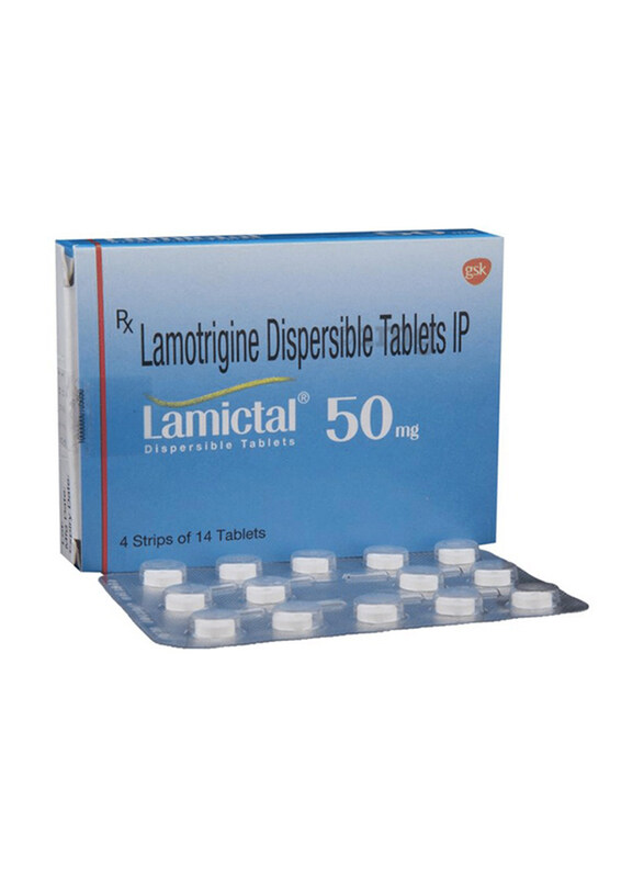 

GSK Lamictal, 50mg, 30 Tablets