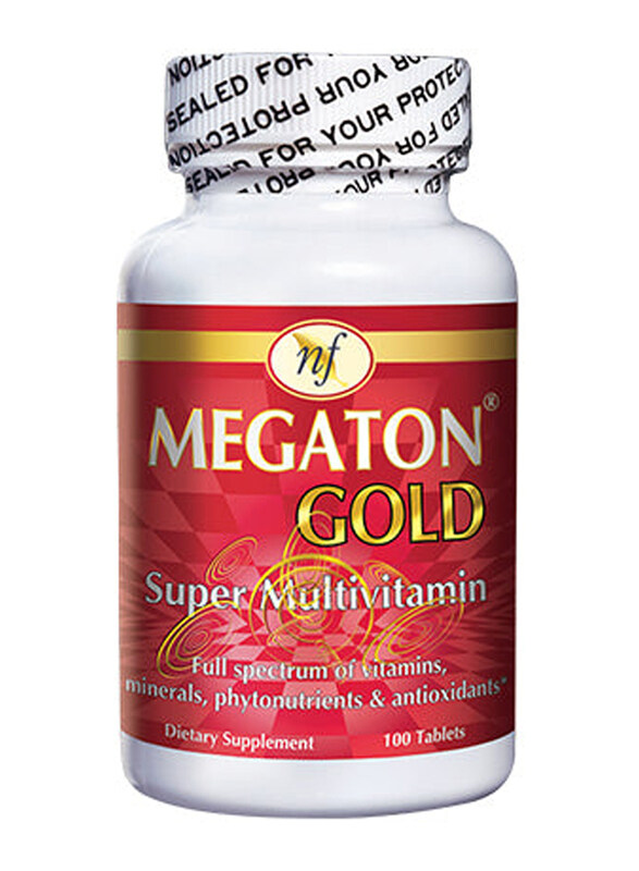 

Natural Fervor Megaton Gold Super Multivitamin, 100 Tablets