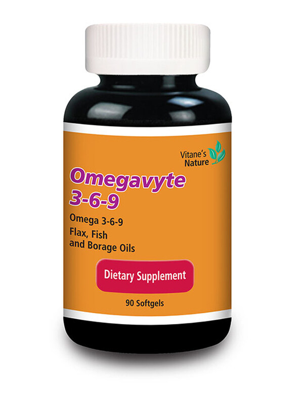 

Vitane's Nature Omegavyte 3-6-9 Softgel, 90 Softgels