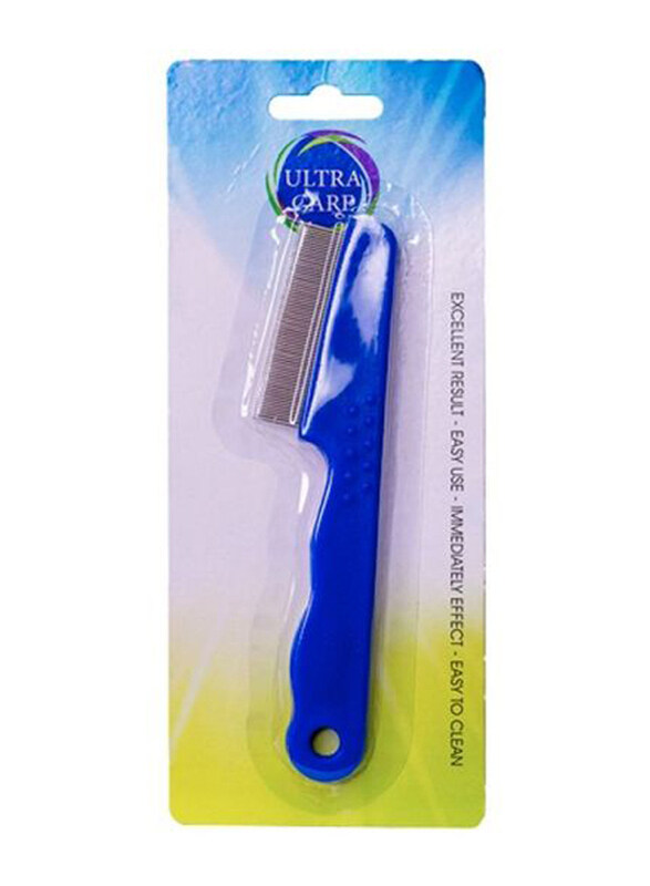 

Ultra Care Metal Long with Handle Comb, Blue