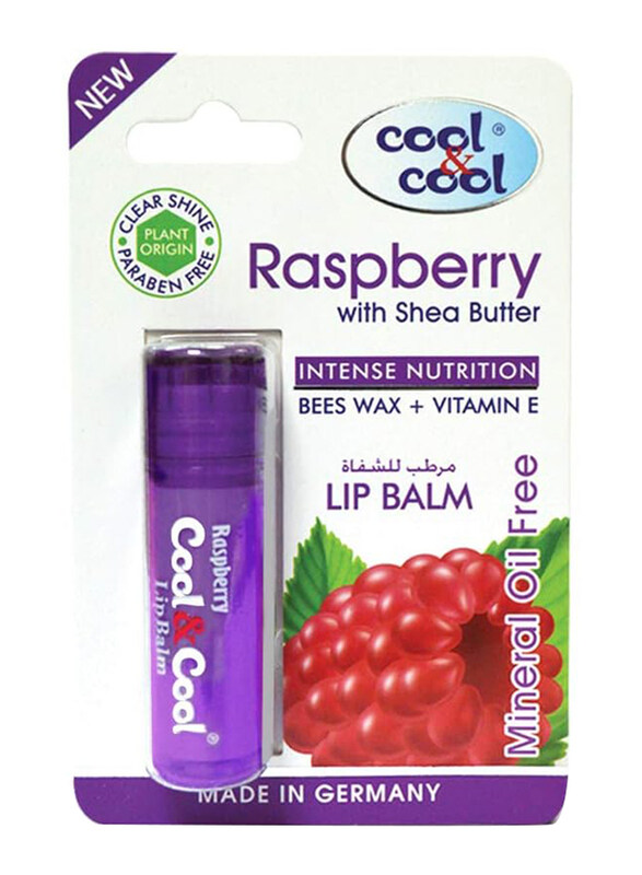 

Cool & Cool Raspberry with Shea Butter Lip Balm, 4.6gm