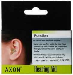 Axon Spectrum Hearing Aid, K-80, Beige