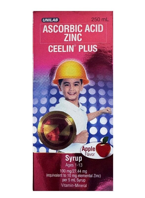 

Ceelin Plus Ascorbic Acid Syrup 250Ml