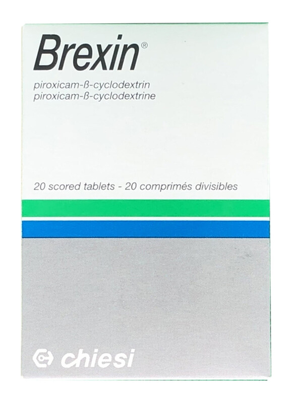 

Chiesi Brexin 20mg Tablets, 20 Tablets