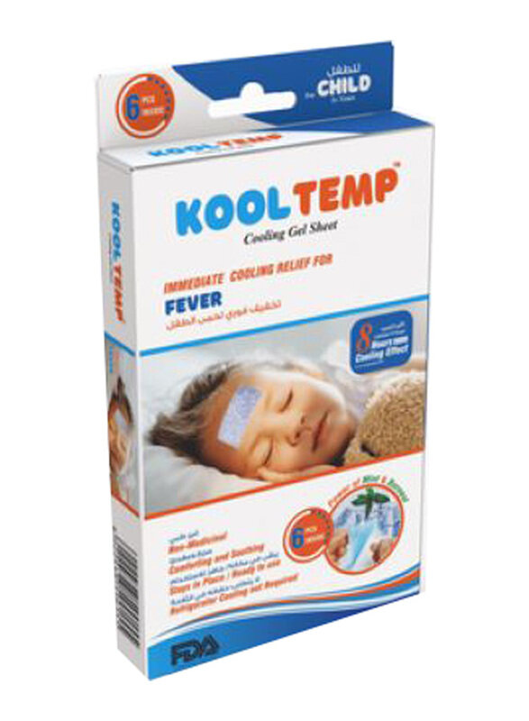 

Kooltemp Temp Cooling Patches for Children, 6 Patches