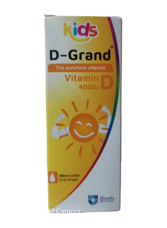 

D-Grand Vit D 400Iu Drops, 30ml