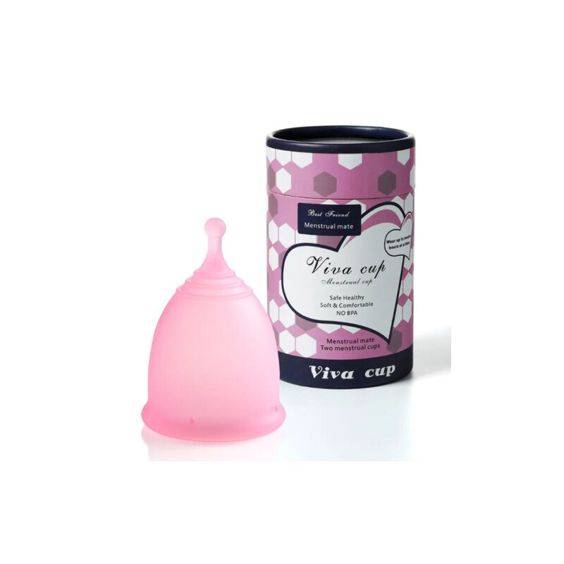 

Viva Cup Silicone Reusable Menstrual Cup, Large