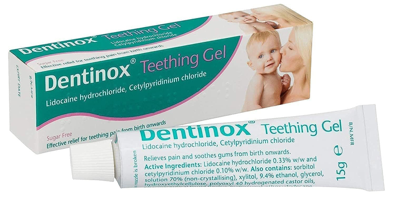 

Dentinox 15gm Teething Gel for Babies, Multicolour