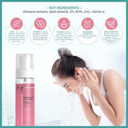 N+ Professional Mineralise Facewash, 100ml