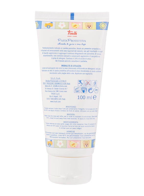 Trudi Baby Care 100ml Protective Nappy Cream for Babies, Multicolour