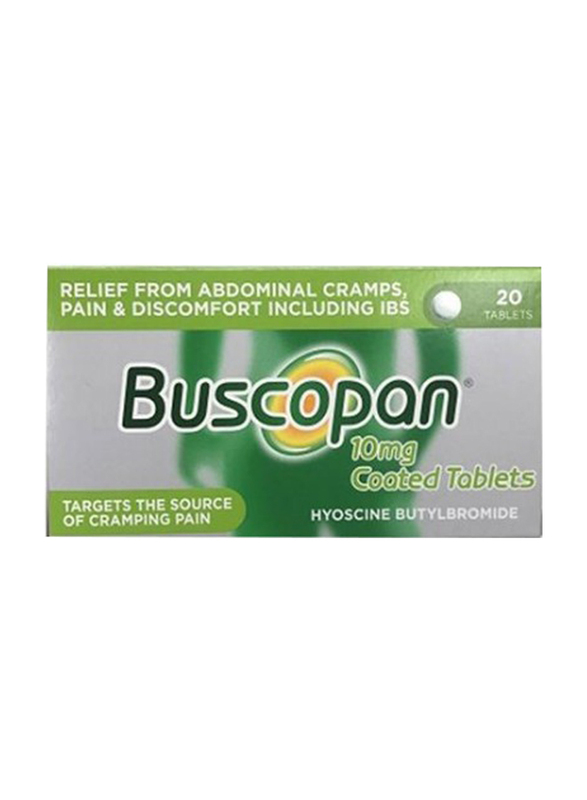 Buscopan 10mg Tablets, 20 Tablets