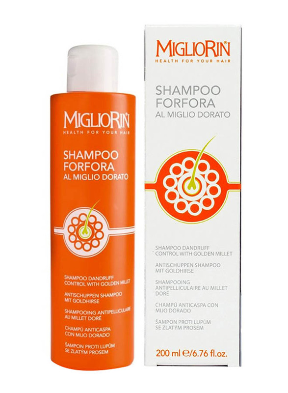 Migliorin Forfora Shampoo for Anti Dandruff, 2 x 200ml