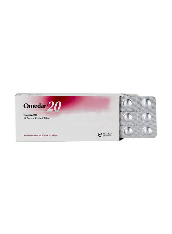 

Dar Al Dawa Omedar Tablet, 20Mg, 14 Tablets