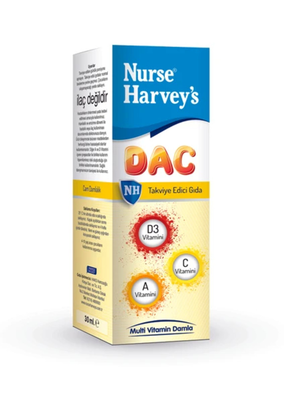 Nurse Harvey's Dac Vitamin Drops, 30ml