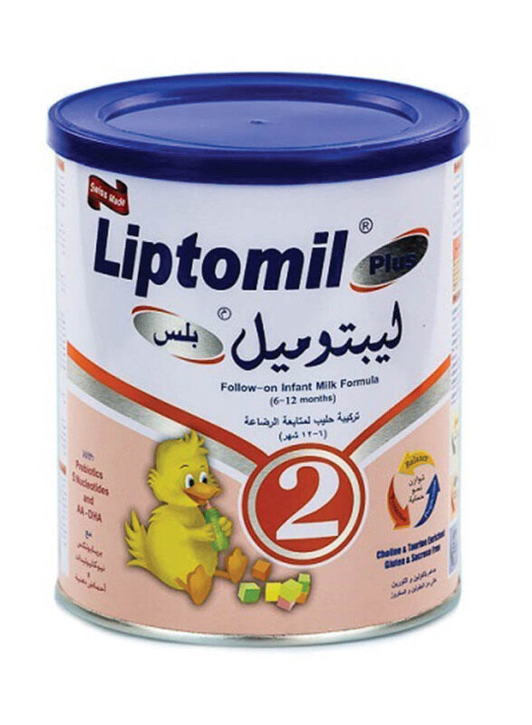 

Liptomil Plus 2 Infant Formula, 400g