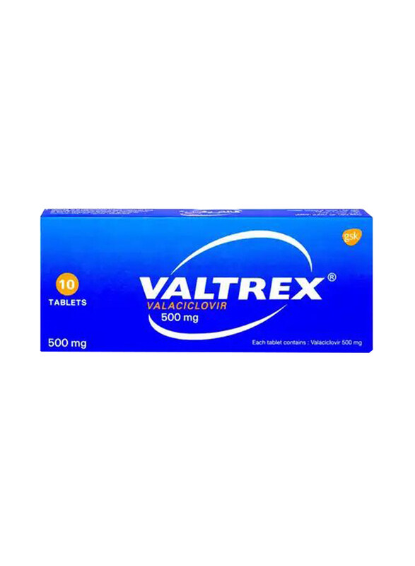 

Valtrex Tablets, 500mg, 10 Tablets