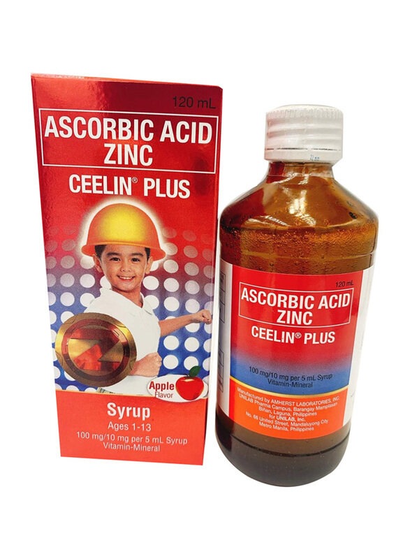 

Ceelin Plus Ascorbic Acid Syrup, 120ml