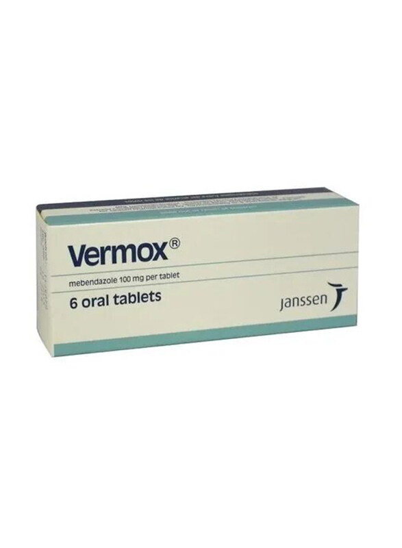 

Janssen Vermox Tablet, 100mg, 6 Tablets