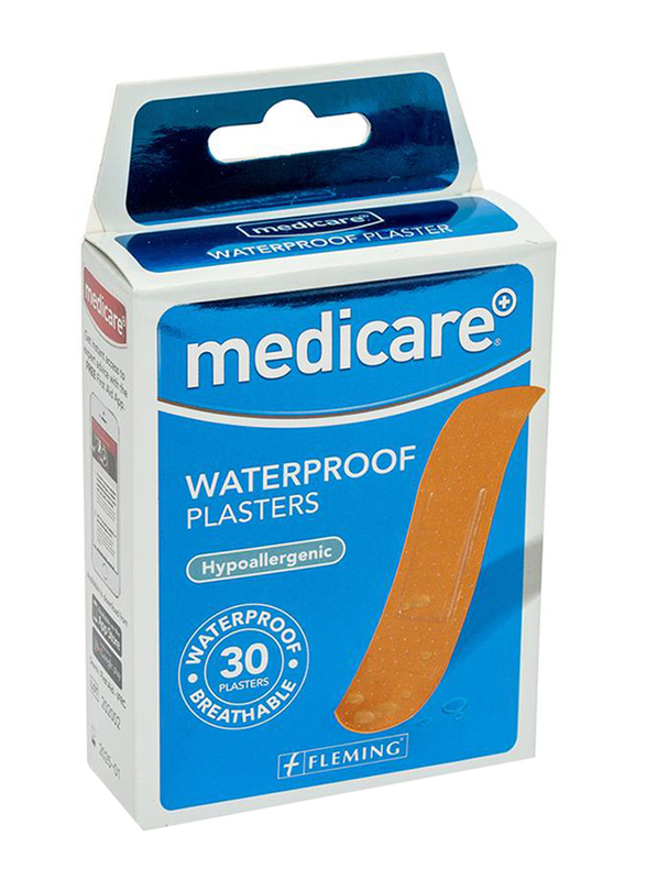 Medicare Waterproof Plaster, Md04/1, 30 Plasters