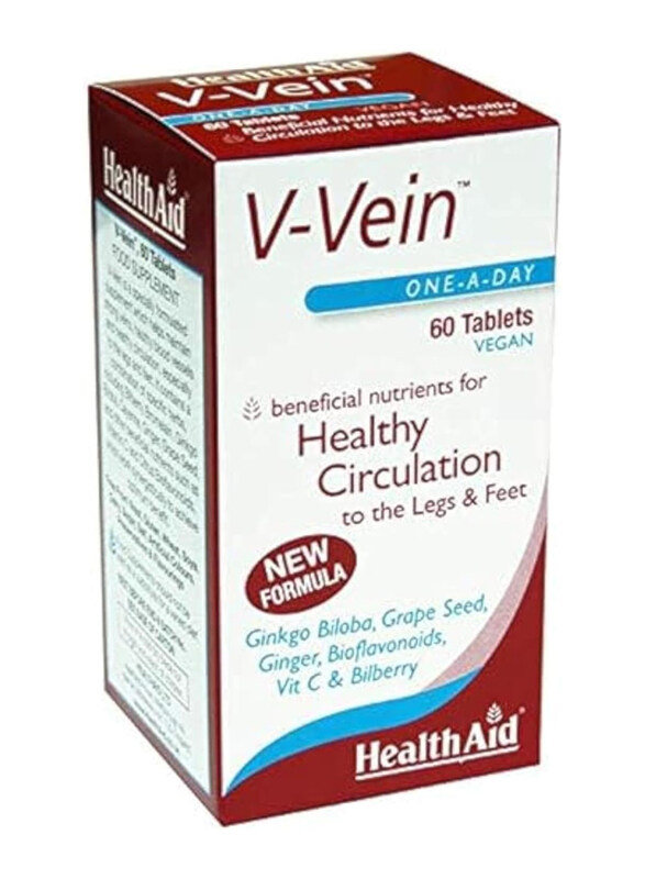

Health Aid V-Vein, 60 Tablets