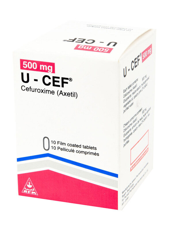 

Jazeera Pharma U-cef Tablet, 500mg, 10 Tablets