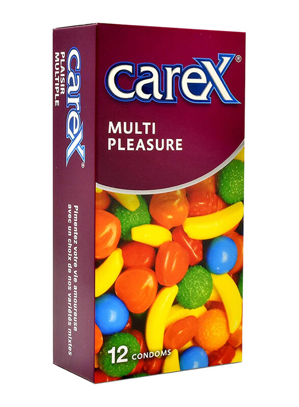 

Carex Multi Pleasure Condom, 12 Pieces