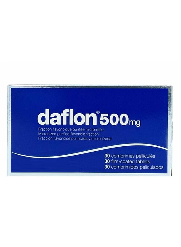 

DAFLON 500Mg 30 Film Coated Tablets