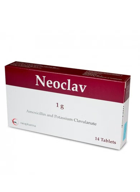 

Neopharma Neoclav 1G Tab 14S