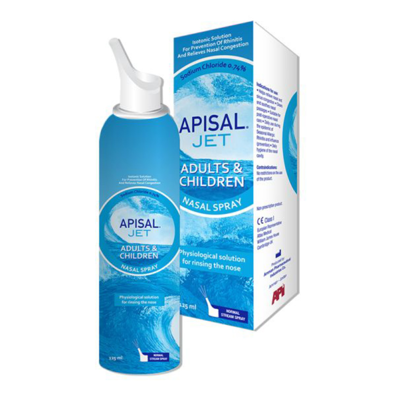 

Apisal Jet Nasal Spray Adult&Children, 125ml