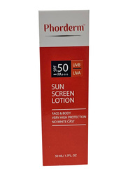 Phorderm Sunscreen Lotion Spf 50, 50ml