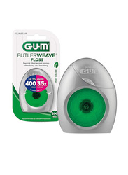 Sunstar GUM Butlerweave Floss Mint Waxed, 1 Piece