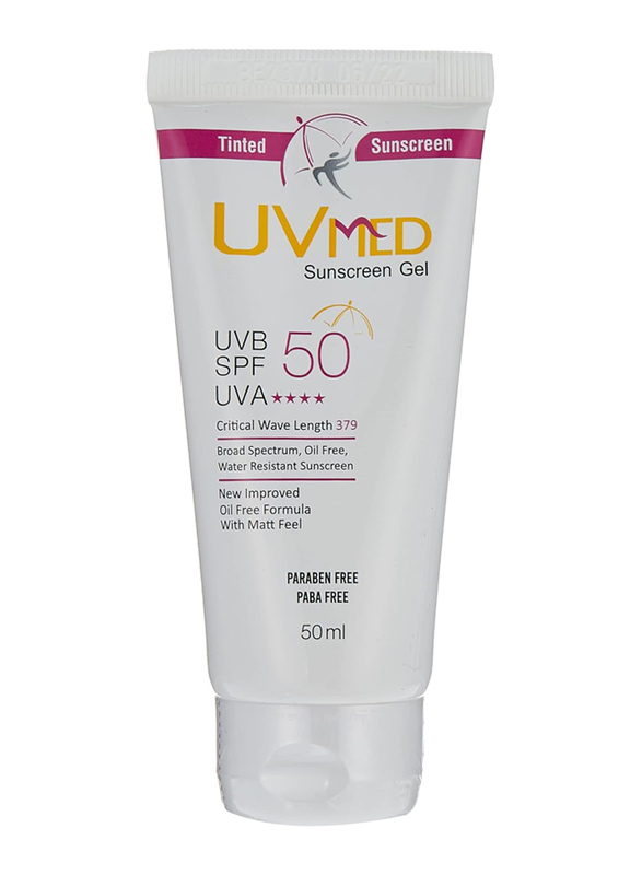 Uvmed Sunscreen Gel SPF50, 50ml