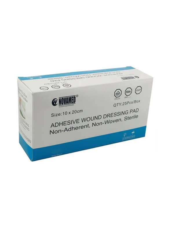 Novamed 10x20 Self Adh(Sterile/801015), 25 Pieces