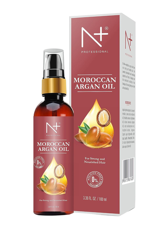 N Plus Professional Moroccan Argan Oil, 100ml