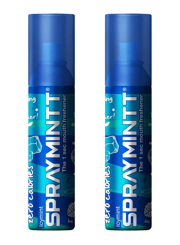 

Spraymintt Mouth Freshner Spray, Ice Mint, 15gm